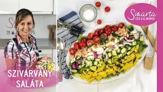 Szivárvány saláta I A tökéletes lazac titka