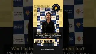 Sanika Wadake's Salesforce Success Story | Premium Learning Systems