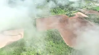 CALM  (Part 2 relaxing flight over clouds video)
