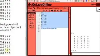 Object Labelling in Binary Image Without Builtin Function Computer Vision  Matlab
