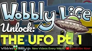 ОТКРОЙТЕ НЛО в Wobbly Life, часть 1 | ОТКРОЙТЕ Машину-шар для хомяка и костюм учёного
