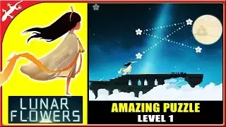 Lunar Flowers - Level 1 : Amazing & Beautiful Adventure Puzzle Game (ios Gameplay)