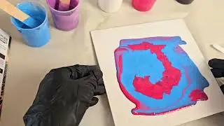 EloDraw teste le #pouring pour la premi&egrave;re fois !