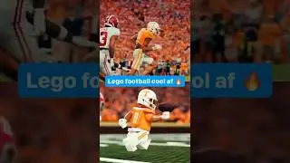 NEED A LEGO COLLEGE FOOTBALL 25 RN! (Via vol_football/IG) #shorts #football #collegefootball #lego