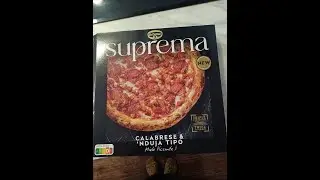 Pizza-arvostelu pt129. Dr. Oetker Suprema Calabrese Nduja pakastepizza 520 g