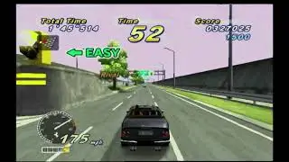 Outrun 2006 Coast-To-Coast (PS2) | Outrun Mode (Outrun 2SP) - Goal C - 887,520pts