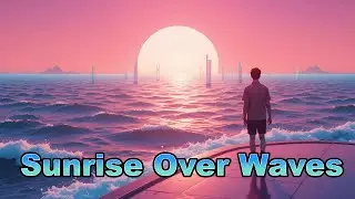 Sunrise Over Waves | Dream Pop and Study Music (Lyrics Video)