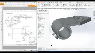 Solidworks modeling - Tutorial 0054