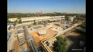 Air Separation Unit Construction Time-lapse