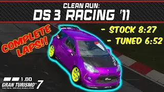 GT7 - Clean Run: DS 3 Racing '11 - Gran Turismo 7 - 1.60