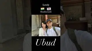 Indian Korean Couple&lsquo;s Lovely day in Ubud 🥥🩵🌴🫧 #balivlog #국제커플 #Indiankoreancouple