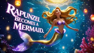 Rapunzel Becomes a Mermaid 🧜&zwj;♀️ | Magical Underwater Princess Song