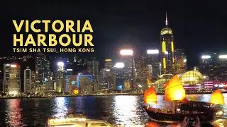 VICTORIA HARBOUR (Hong Kong City lights) 🇭🇰 | Vlog # 138