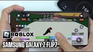 Samsung Galaxy Z Flip7 Roblox Gaming test | Blox Fruits, Doors