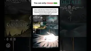 Comment your choice down below, I wanna read them - Hollow Knight