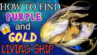 How To Find - Purple and Gold Compact Living Ship Location - No Man's Sky 2022 | Euclid