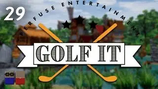 CUSTOM MAP: ROLLERCOASTER (HOLE 5-8) - Golf It - Part 29 - Pixel Playground