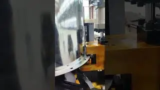 Automatic Hydraulic Flanging & Punching Machine for Cylinder,Flange Bending Machine
