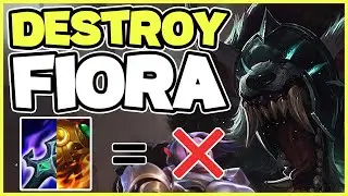 HOW TO DESTROY FIORA & CARRY AS WARWICK - Season 12 Guide