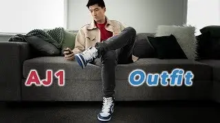AIR JORDAN 1 STORM BLUE OUTFIT IDEA [OOTD #170]