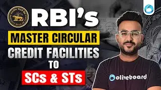 RBI Master Circular on Credit facilities to SCs & STs | Finance Current Affairs | RBI Grade B 2025