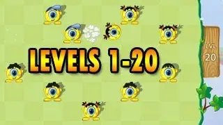 Puzzle Monsters Walkthrough, Part 1/3 Full Levels 1-20 - New Free Games Puzzle