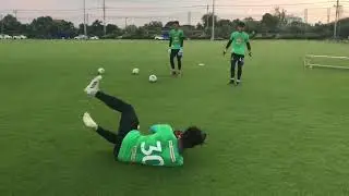 Goalkeeper Training In Seesion