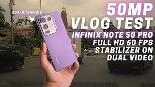 VLOG TEST CAMERA INFINIX NOTE 50 PRO - TERNYATA BISA BEGINI