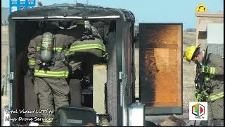 Cargo Trailer Fire | IHOP | Hays, KS | 4/1/22