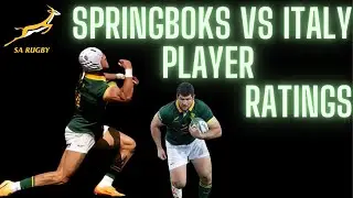 Player Ratings - Springboks vs Italy 2