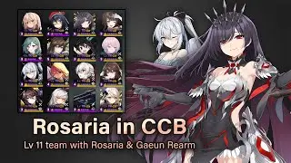 [Counter:Side] Consortium Co-op | Stage 11 Boss team with Rosaria and Gaeun