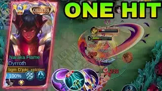 DYRROTH ONE HIT BUILD ‼️ HOW TO BEAT FREYA IN THE EXPLANE PATH USING DYRROTH REVAMP || MLBB 