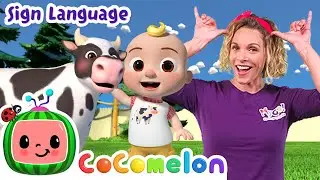Old MacDonald | CoComelon with ASL | 🖐️ Sign Language for Babies 🖐️