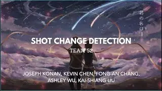 Shot Change Detection - TEAM52