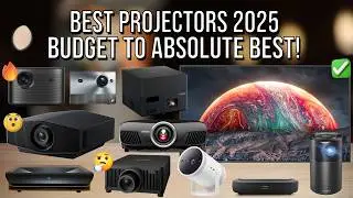 Best Projectors 2025: Top 10 Best Projectors of 2025 | Home Theater, 4K, UST, & Portable!