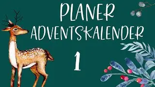 T&uuml;rchen Nr. 1 | Planeradventskalender 2020 | Frau Biber