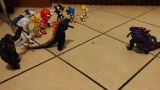 Evolved godzilla vs dragon snake parte 4 battaglia finale stop motion 