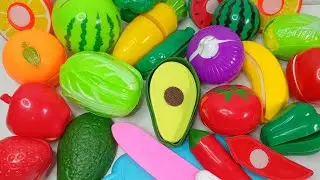 🍓🥕果物と野菜切りASMR｜なぜか見続けてしまう…🤯✨ 超気持ちいい Plastic Cutting Sounds 🎧
