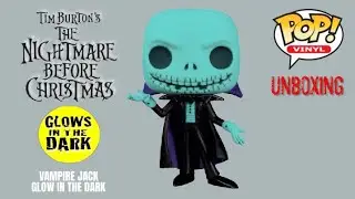 Vampire Jack Glow in the Dark Funko Pop! Vinyl Disney The Nightmare Before Christmas GITD Exclusive
