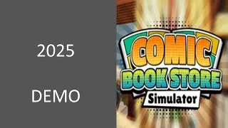 Comic Book Store Simulator  -  Demo Gameplay