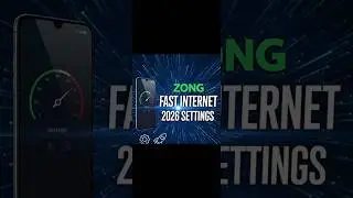 #Zong Fast Internet Settings 2026 | Zong APN Settings for High Speed Internet 🚀