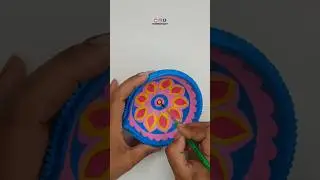 Easy Diya Painting for Diwali home decor for school