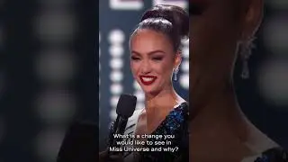 TOP 5 Q&A! Miss Universe R&rsquo;Bonney Nola&rsquo; nailed it! #missuniverse #71stmissuniverse