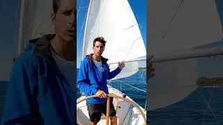 Perfect Sail Trim Tip ⛵ | Quick Sailing Guide #sailinglife #sailingtips #sailboat