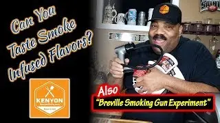 Breville Smoking Gun Experiment - Tasting Smoke Infused Flavors