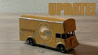 Vintage Matchbox Lesney #45 Pickfords Removal Van Unboxing + UPDATE!
