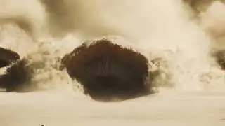 Dune Part 2 Sandworm scene