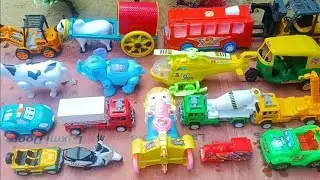 Gadi wala cartoon | toy helicopter video tractor jcb dumper truck | train toy set airplane #cartoon