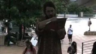 Clay Dafoe Recites Patrick Henry's 1788 Speech AGAINST Constitution Ratification Occupy Austin 2011