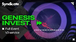 Genesis Investments - Intro video and Full Event VJ-service